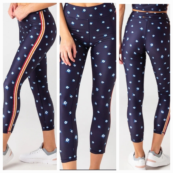 The Upside Pants - The Upside Activewear Yoga, Gym Full Leght  workout, Floral, leggings Sz 8